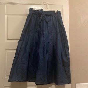 Blue Jean Skirt